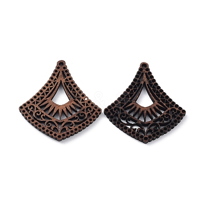 Walnut Wood Laser Cut Pendants WOOD-Q051-04B-1