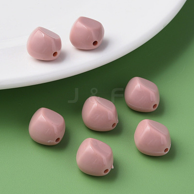 Opaque Acrylic Beads MACR-S373-137-A14-1