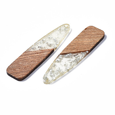 Resin & Wood Big Pendants X-RESI-S358-98G-1