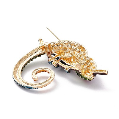 Alloy Enamel Brooches X1-JEWB-P012-06B-1