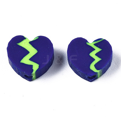 Handmade Polymer Clay Beads CLAY-N008-023B-1