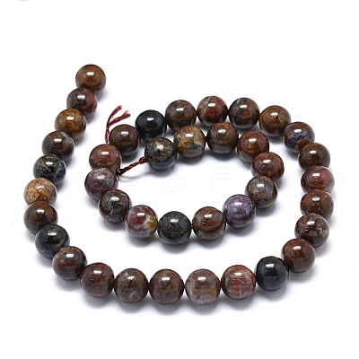 Natural Pietersite Beads Strands G-O201A-14C-1
