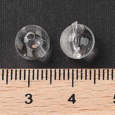 Transparent acrylic beads PL526_8MM-1