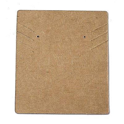 Cardboard Necklace Earring Set Display Cards CDIS-A002-C-02B-1