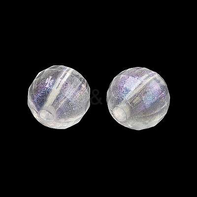Transparent Acrylic Beads OACR-C016-25-1