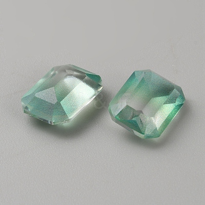 130Pcs Gradient Color Transparent Resin Cabochons RESI-TAC0018-30H-1