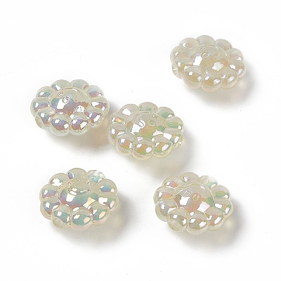 UV Plating Acrylic European Beads PACR-M003-05D-1