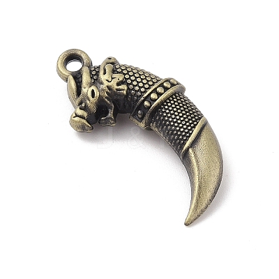 Tibetan style Alloy Pendants FIND-M021-21AG-02-1