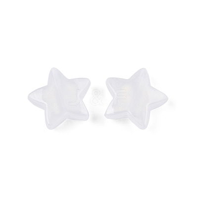 Opaque Acrylic with Glitter Powder Beads SACR-G024-15-1