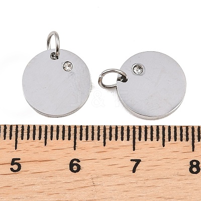 316 Surgical Stainless Steel Pendants STAS-J038-06P-1