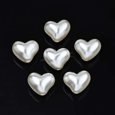 ABS Plastic Imitation Pearl Beads OACR-N008-139-1