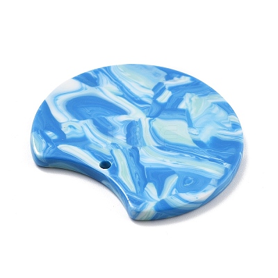 Transparent Printed Acrylic Pendantst OACR-Q006-01B-1