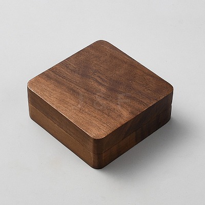 Wood Badge Medal Storage Gift Magnetic Boxes with Hinged Lid CON-WH20001-28A-1