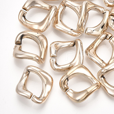 UV Plating ABS Plastic Linking Rings CCB-S162-01A-03-1