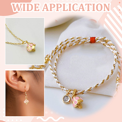 12Pcs Brass Enamel Charms KK-ME0002-91-1
