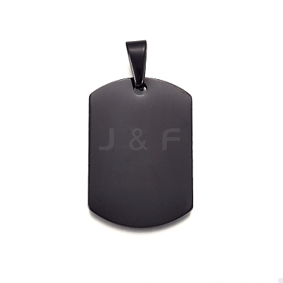 304 Stainless Steel Pendants STAS-I135-34B-1