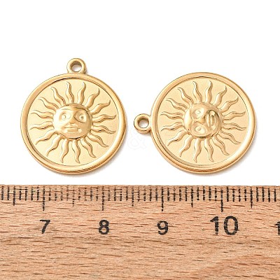 304 Stainless Steel Pendants SA-CBABD1E-06G-1