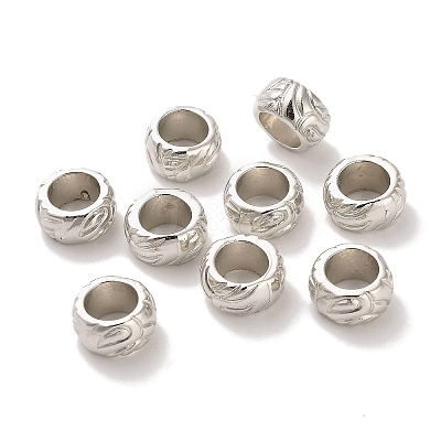 CCB Acrylic European Large Hole Beads CCB-U001-07P-1