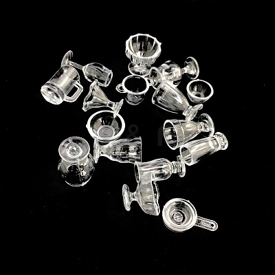 Miniature PVC Plastic Cup Sets MIMO-PW0001-106-1