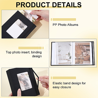 12Pcs 6 Inch PP Photo Albums AJEW-WA0001-24-1