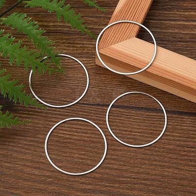 Tarnish Resistant 304 Stainless Steel Linking Ring STAS-T047-15C-1