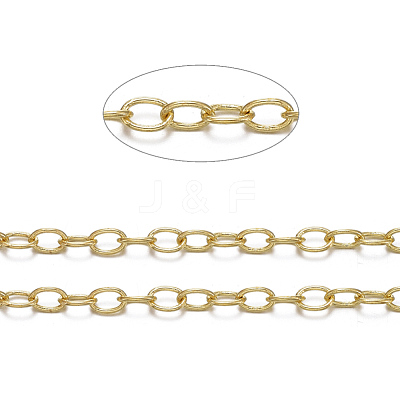 Brass Cable Chains CHC024Y-G-1