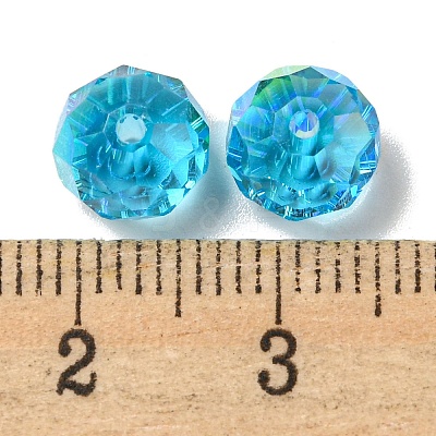Electroplate Glass Beads EGLA-Z004-01B-13-1