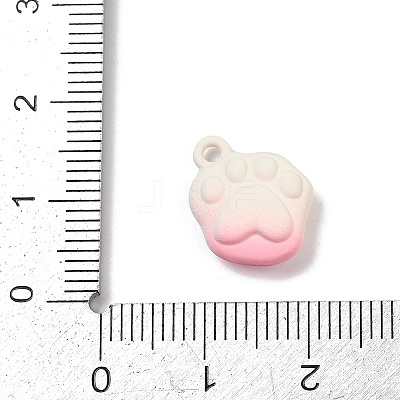 Spray Painted Alloy Pendants PALLOY-S038-13A-1