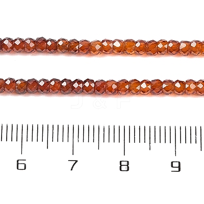 Transparent Gradient Color Cubic Zirconia Strand ZIRC-NH0002-01J-1
