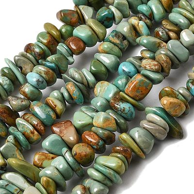 Natural HuBei Turquoise Bead Strands G-H345-A01-04-1