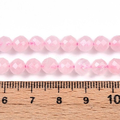 Natural Madagascar Rose Quartz Beads Strands G-S345-6mm-34-1
