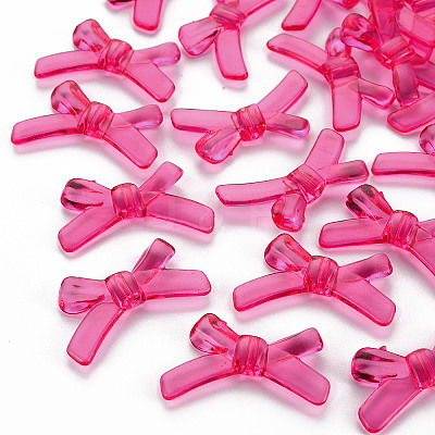 Transparent Acrylic Beads X-TACR-S154-55B-906-1