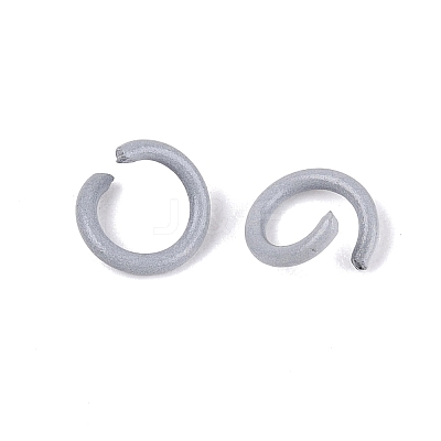 Spray Painted Iron Open Jump Rings IFIN-T017-04C-17-1