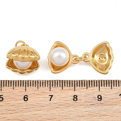 304 Stainless Steel with Glass Charms SA-CBA4809-02G-1