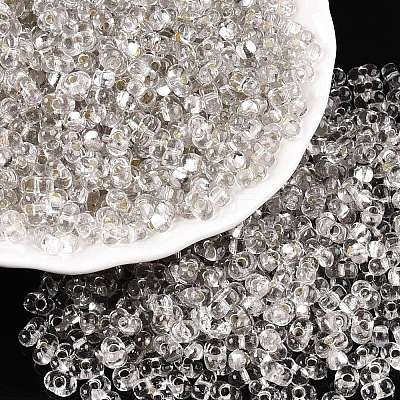 Baking Paint Transparent Glass Seed Beads X-SEED-N006-05A-1