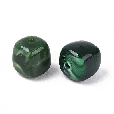Opaque Acrylic Beads OACR-ZX006-33K-1