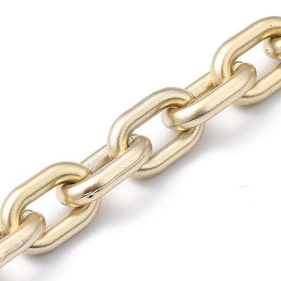 Handmade Spray Painted CCB Cable Chains AJEW-JB00719-02-1