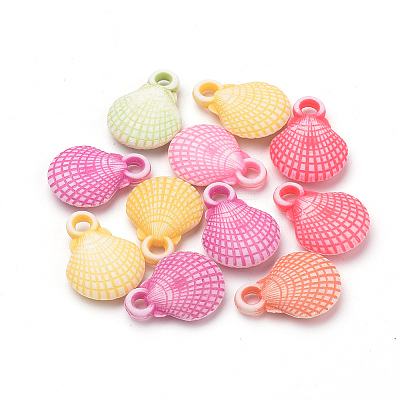 Craft Style Acrylic Pendants X-MACR-T004-13-1
