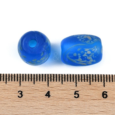 Opaque Handmade Lampwork Beads BLOW-D006-02-1