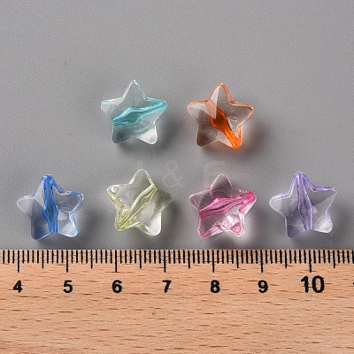 Transparent Acrylic Beads X-TACR-S154-22A-1
