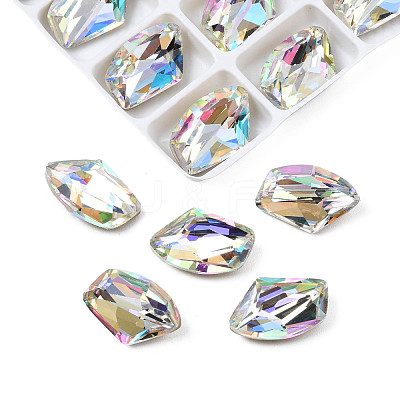 48Pcs Glass Rhinestone Cabochons MRMJ-N029-03-13-1