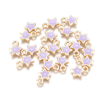 Alloy Enamel Charms PALLOY-TAC0011-29A-07-1