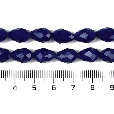 Opaque Solid Color Beads Strands EGLA-N013-P4mm-D03-1