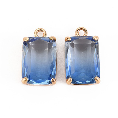 Gradient Color Glass Pendants GLAA-S193-008-A02-1