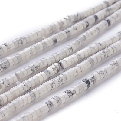 Natural Howlite Beads Strands G-F631-A03-1