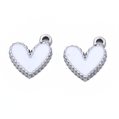 304 Stainless Steel Charms STAS-S080-044P-NR-1