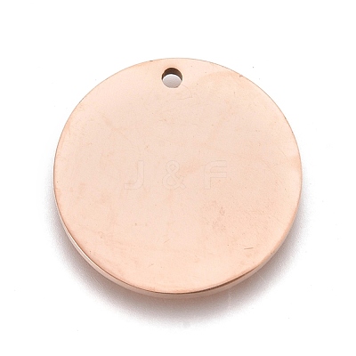 Ion Plating(IP) 304 Stainless Steel Charms STAS-L247-006B-RG-1