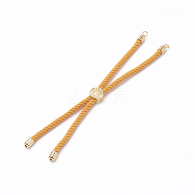 Nylon Twisted Cord Bracelet Making MAK-T003-13G-1