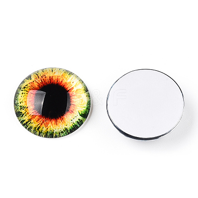 Glass Cabochons GGLA-T004-03V-1
