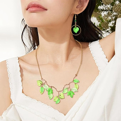 240Pcs 8 Styles Transparent Acrylic Pendants TACR-YW0003-52-1